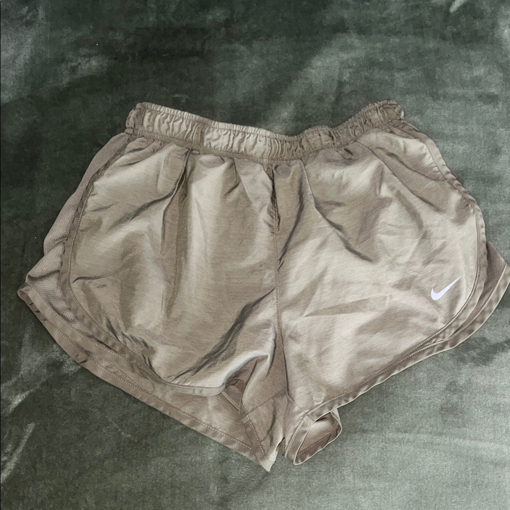 Nike Taupe Running Shorts